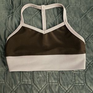 Five Dancewear Boss Bra Ribbed - Blue/Black YXL